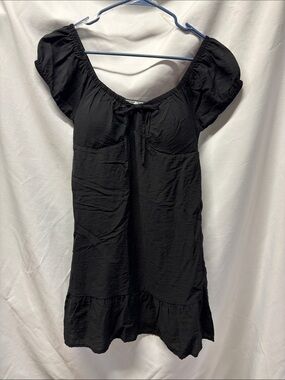 No Boundaries Black Mini Dress